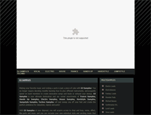 Tablet Screenshot of dj-samples.net